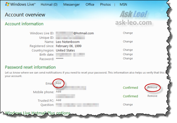 Change Your Hotmail or Outlook.com Email Address With An Alias - Ask Leo!