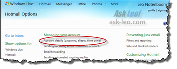 Change Your Hotmail or Outlook.com Email Address With An Alias - Ask Leo!