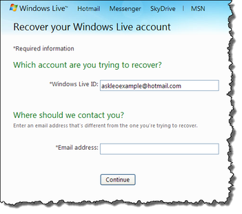 How to Contact Windows Live Hotmail Support