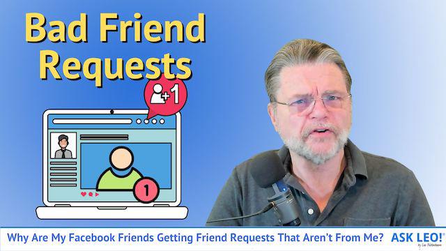 Useless Info] If someone sends you a friend request but their list