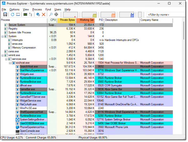 Process Explorer