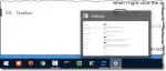 Taskbar buttons without text