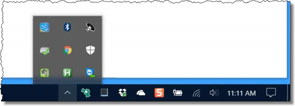 Notification Area