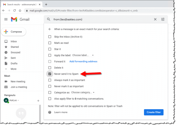 How Do I Stop Email From Going To Spam Ask Leo