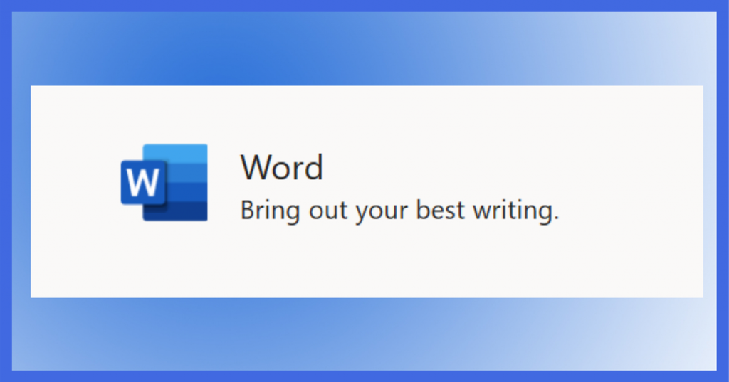 Microsoft Word