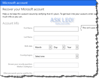 What Is a Microsoft Account? - Ask Leo!