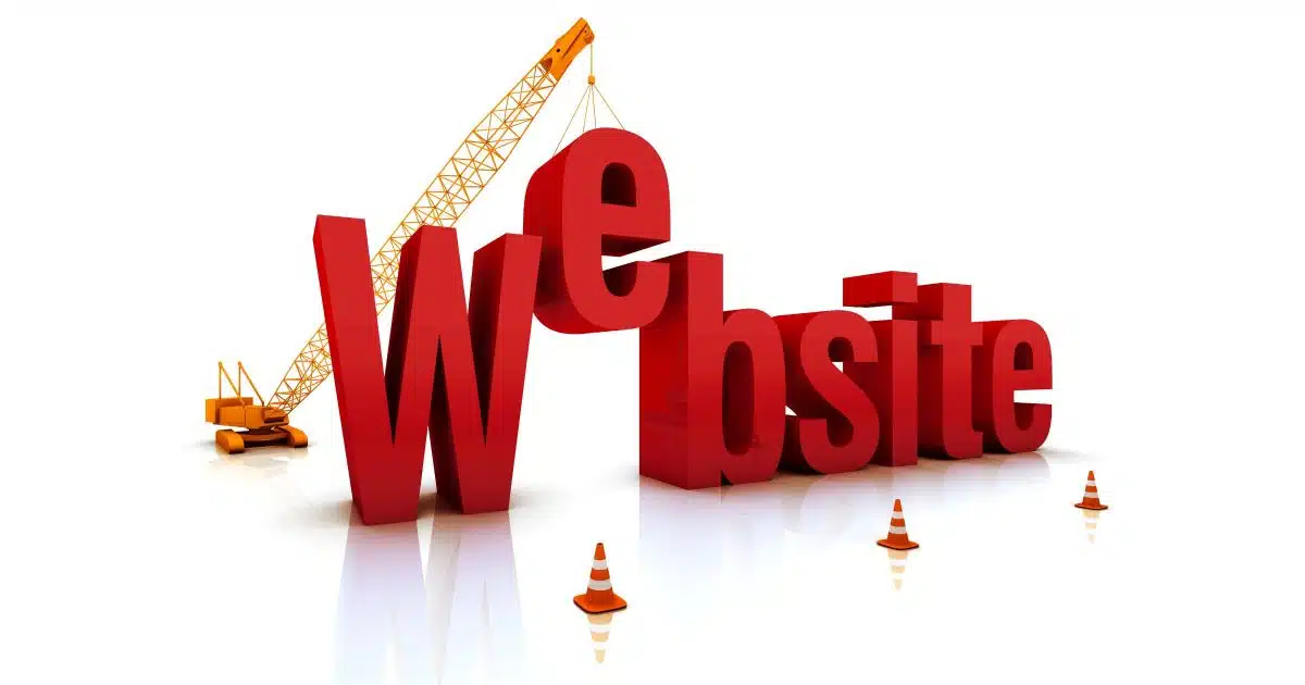 Website Construction concept