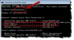 Command Prompt showing IP address