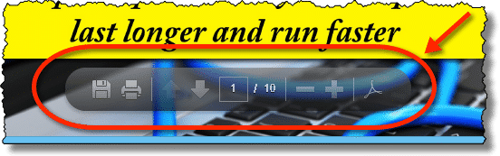 PDF Floating Toolbar
