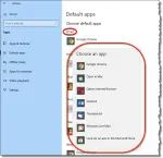 Choose Default Email Program Windows 10