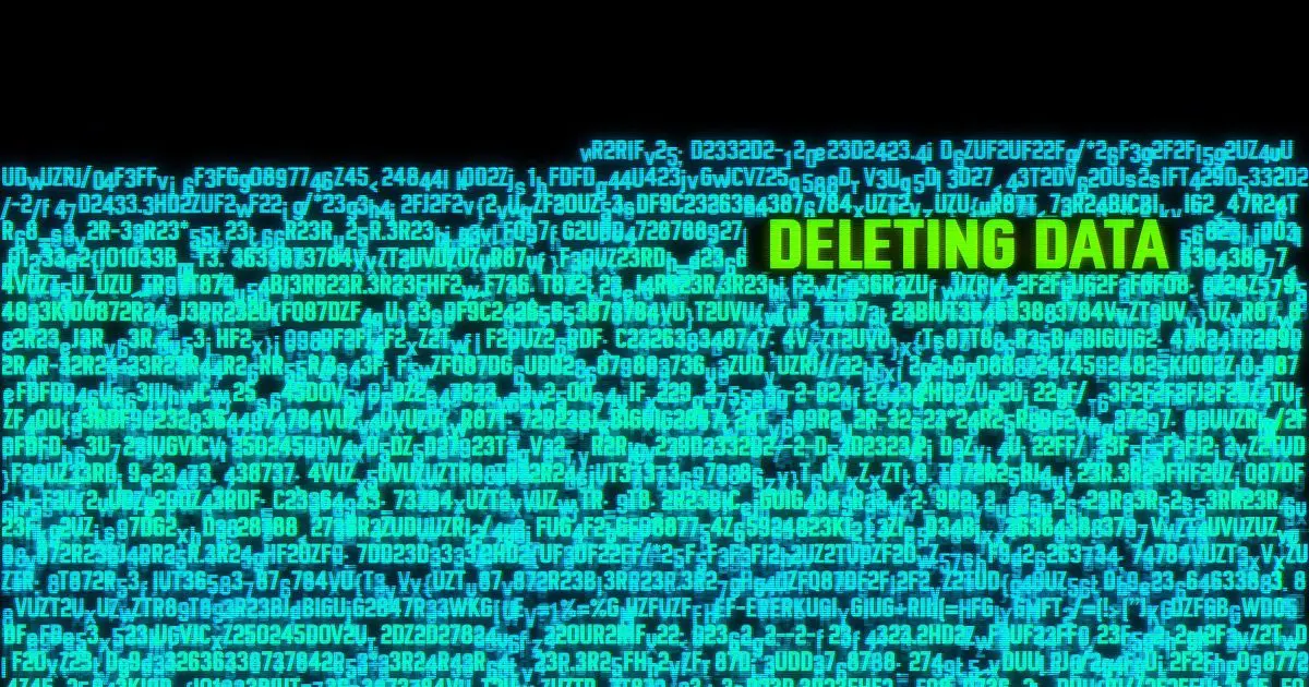 Deleting Data