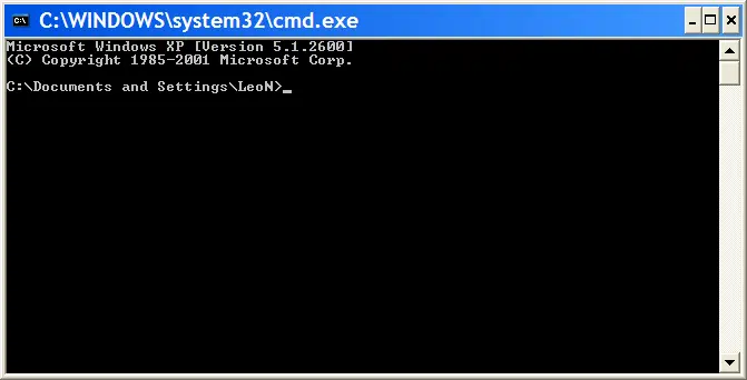 Command Prompt