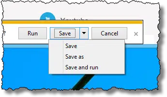 Save and Run