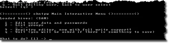 Password Reset - Finished