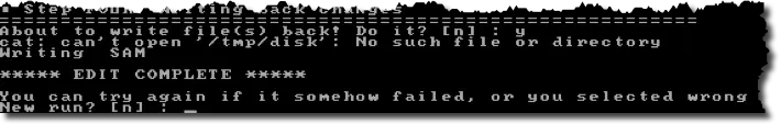 Password Reset - Written