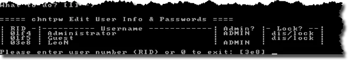 Password Reset - Select Account