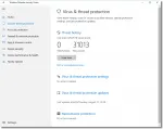Virus and Threat Protection