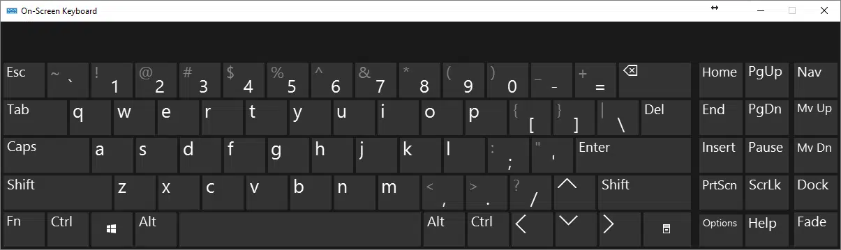 On-Screen Keyboard