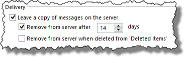 Leave messages on server