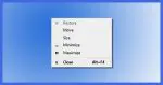 The System Menu