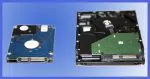 2.5 and 3.5 inch disk drives.