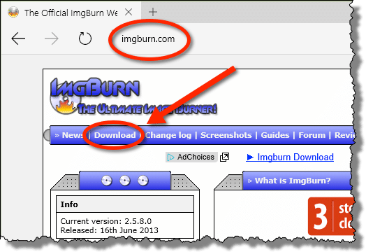 ImgBurn Download Link