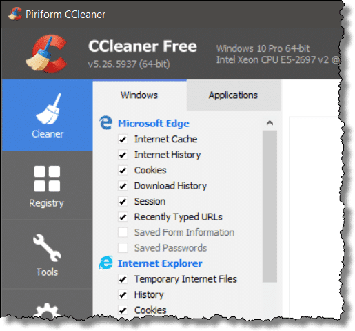 CCleaner File Cleaner