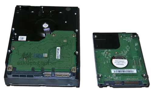 Different HD Drive Sizes