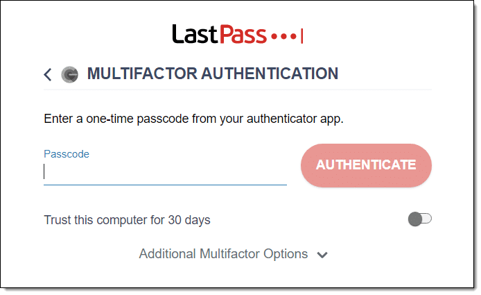 my lastpass vault