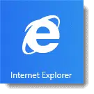 IE From the Tiled Start Menu
