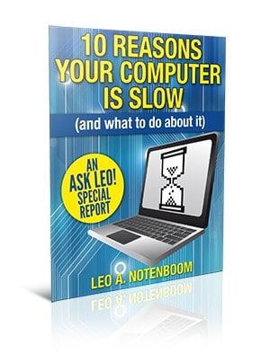 10 Reasons Your Computer is Slow