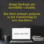What Good Is an Image If I Can’t Restore an Old Backup to a New Computer?