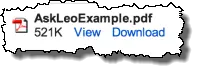 Attachment in Gmail