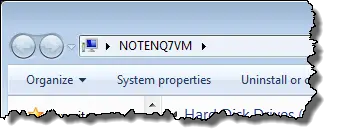 Default - not existent - menu bar in Windows Explorer