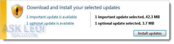 Install Updates