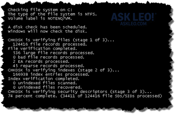 chkdsk 人気 ea レコード