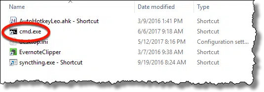 New shortcut