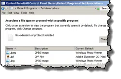 File Associations in Win 7
