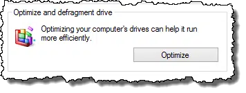 Defrag and Optimize