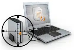 Hard Drive in the Crosshair
