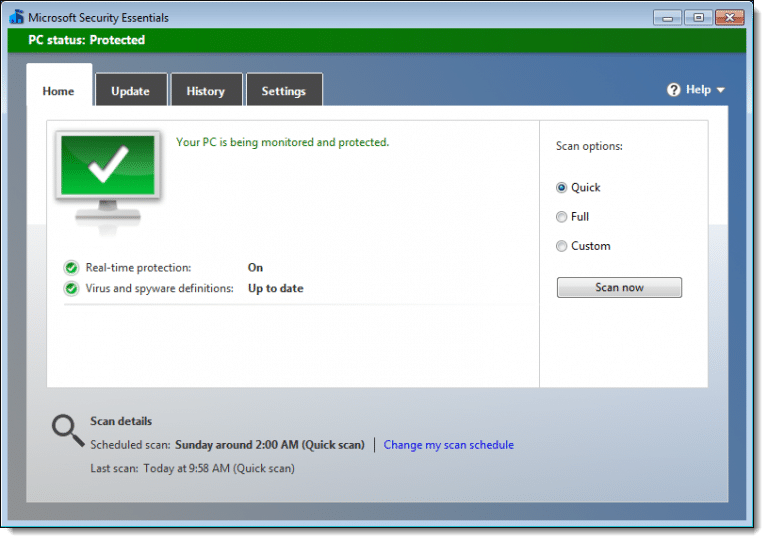windows defender or microsoft security essentials which is better