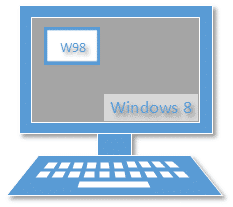 Win 98 on Win 8