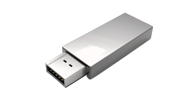 A USB Thumbdrive.
