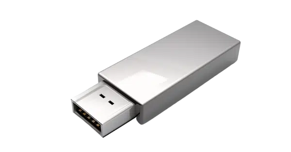 A USB Thumbdrive.