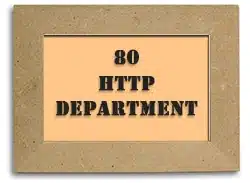 Port 80: the http department