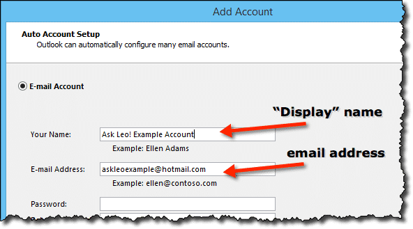 how to change display name in hotmail 2019