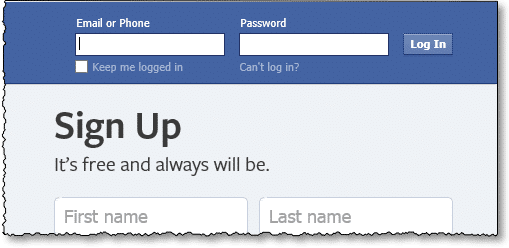 Facebook Sign-in