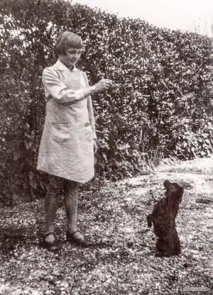 Mom with Dog