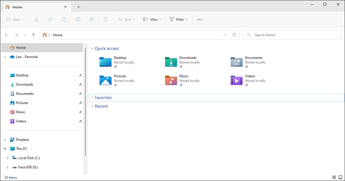 Windows File Explorer