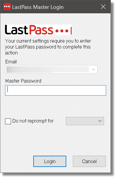 LastPass Login